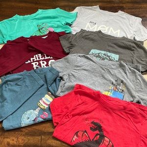 Lot of 6 Cat & Jack shirts - Size 6/7